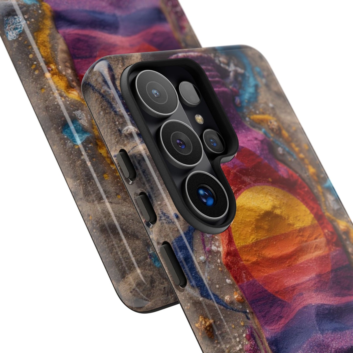 Phone Case — Colorful Sand Art Sunset Tough Protective Case