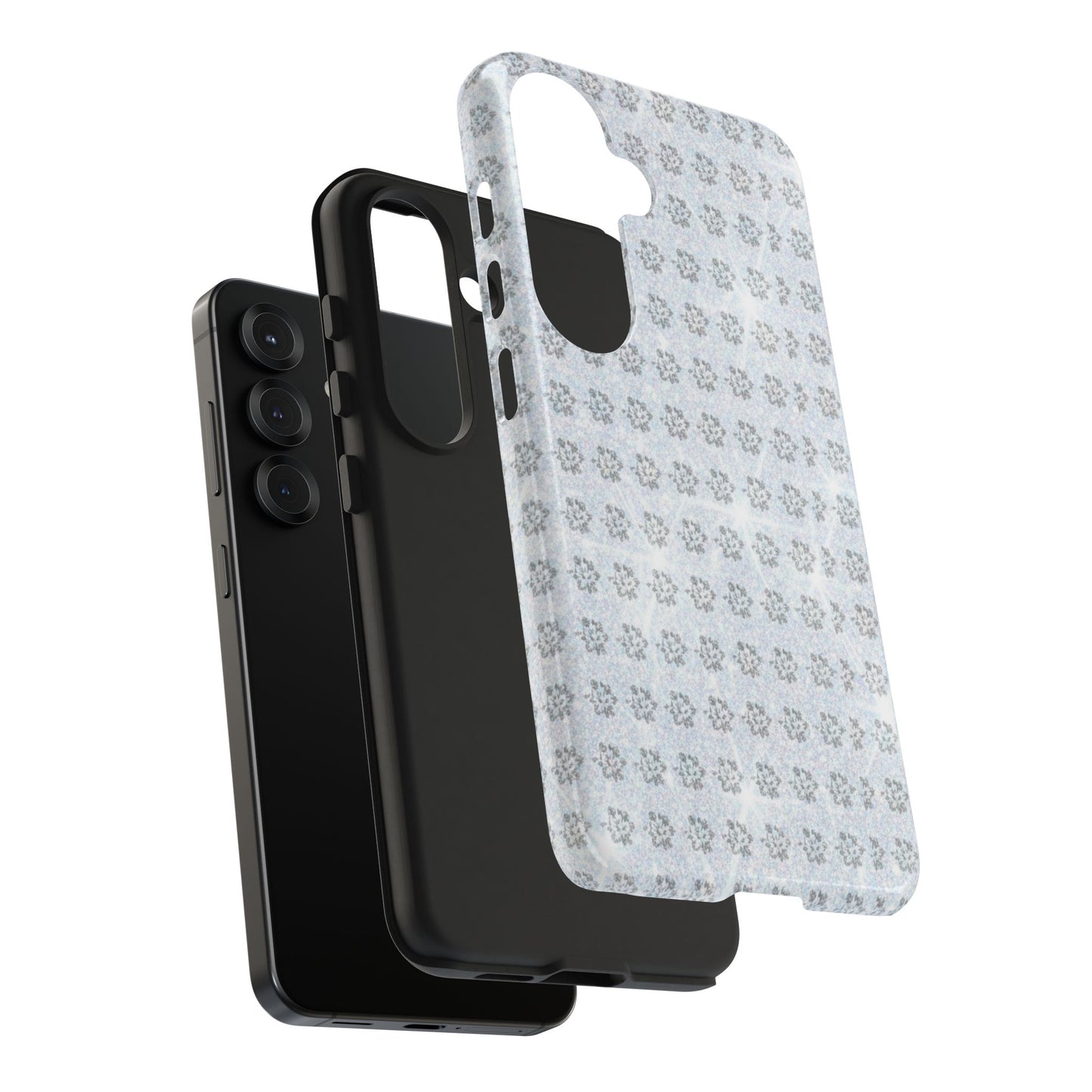 Tough Phone Case — Subtle floral Print Protective Cover