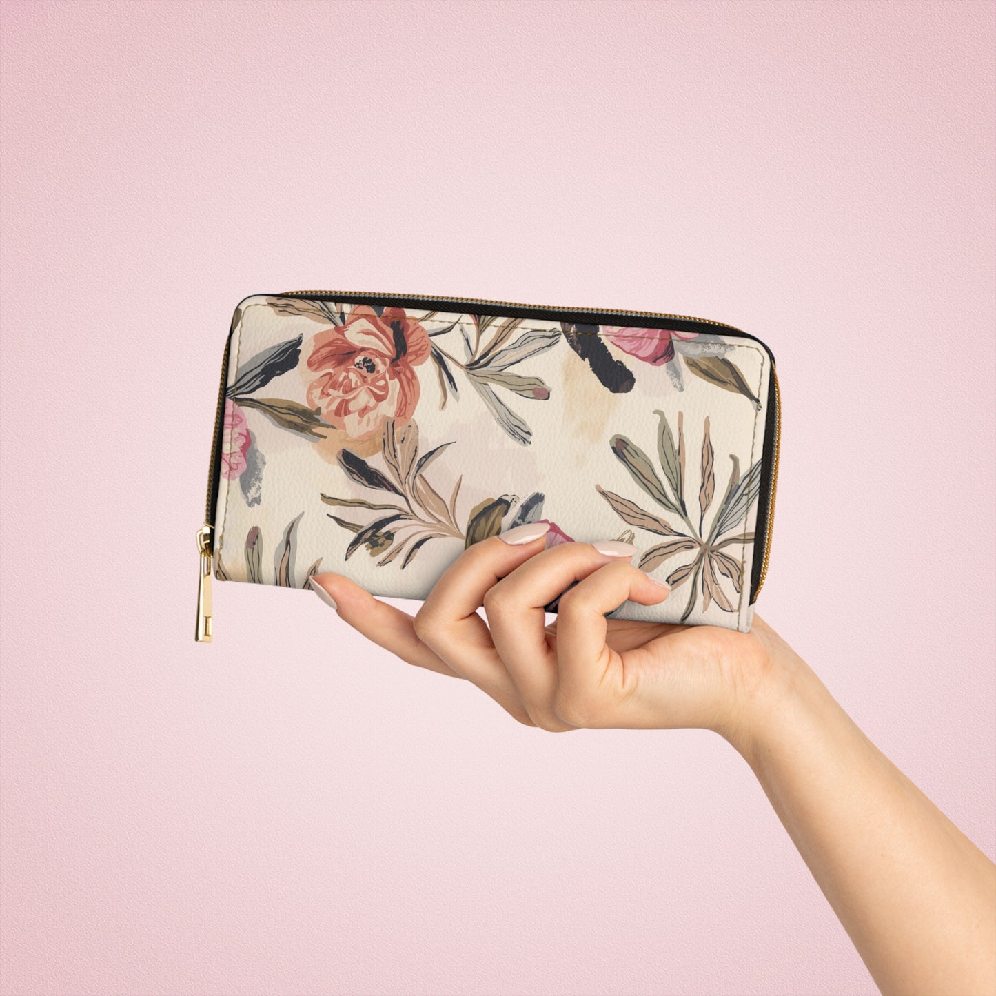 Women's Botanical Wallet - Everyday Floral Wallet