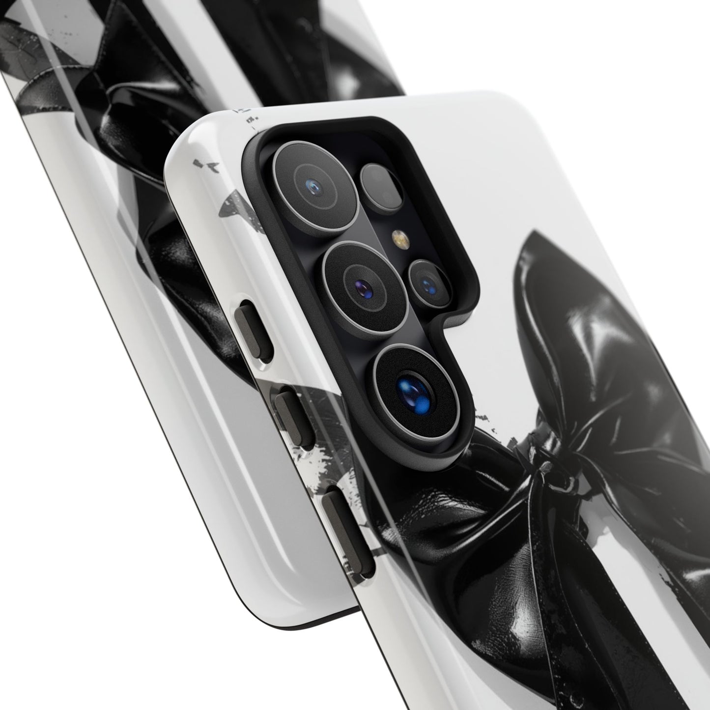 Phone Case — Black Bow Graphic Protective Cover