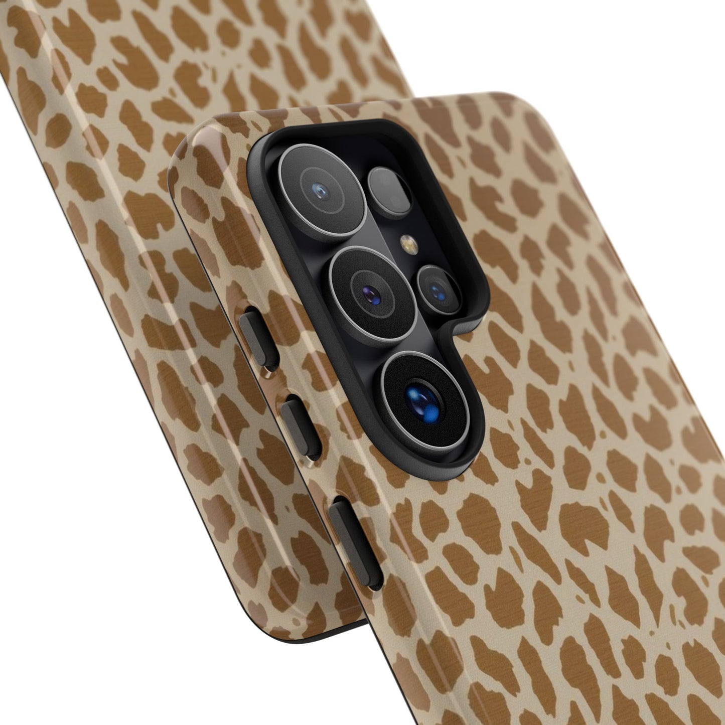 Leopard Print Tough Phone Case — Slim Protective Animal Pattern