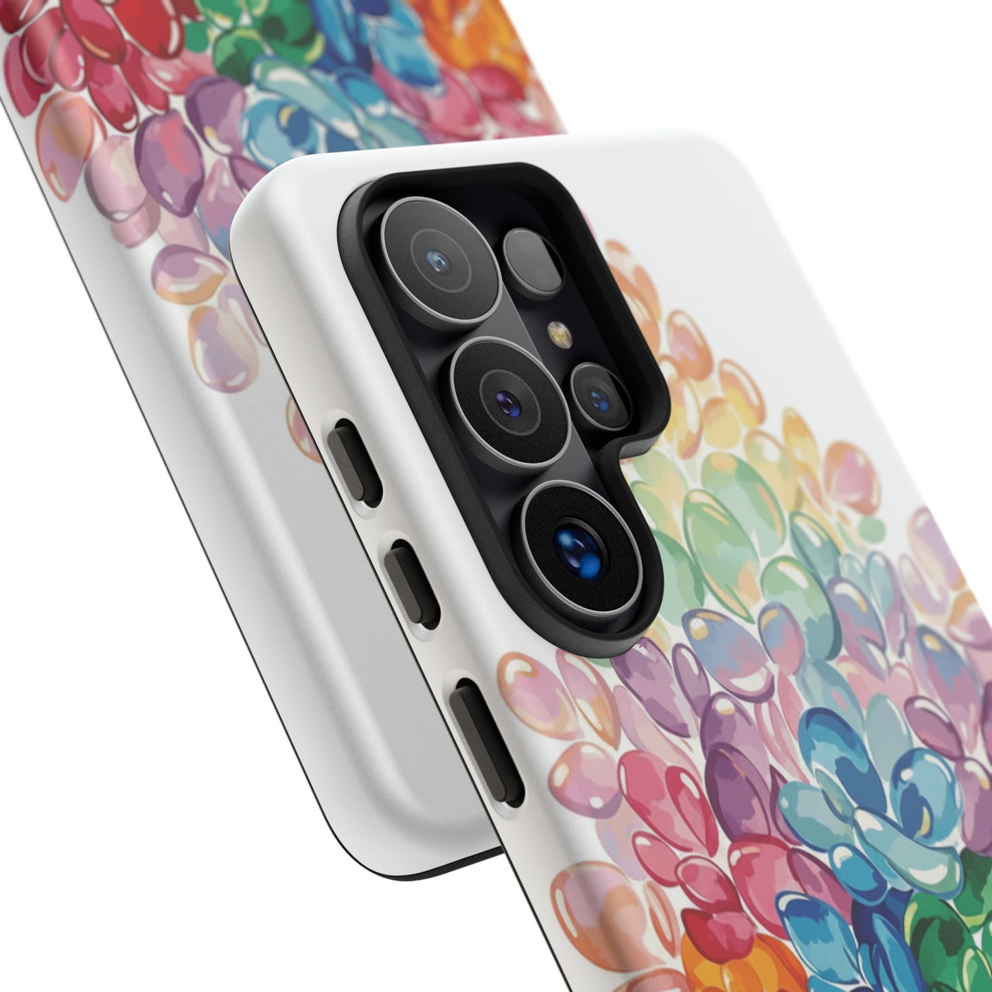 Floral Watercolor Tough Case – Colorful Succulent Phone Cover