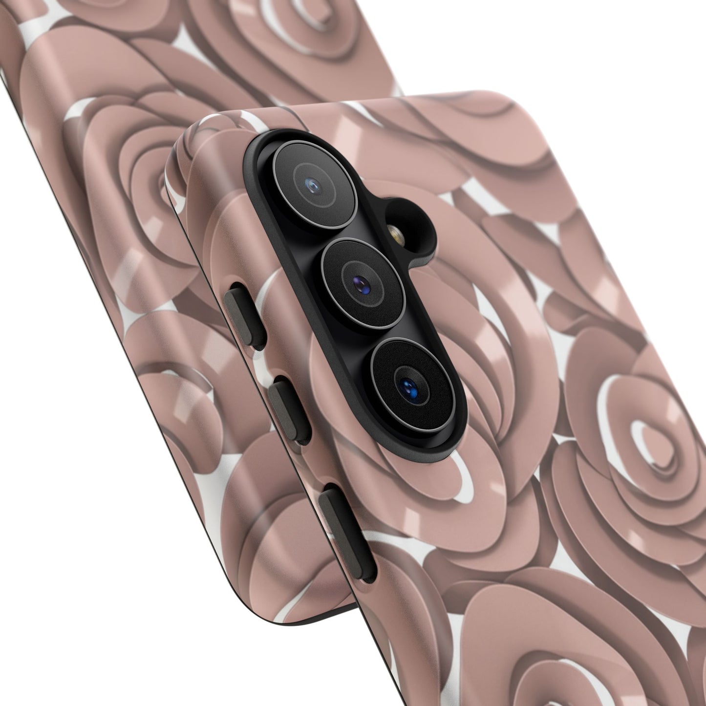 Rose Pattern Phone Case — Blush Floral Tough Case