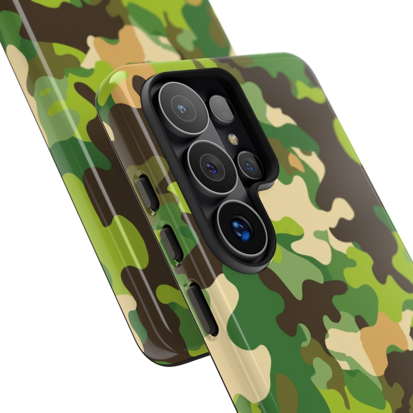 Camouflage Tough Phone Case — Military Camo Protective Cover