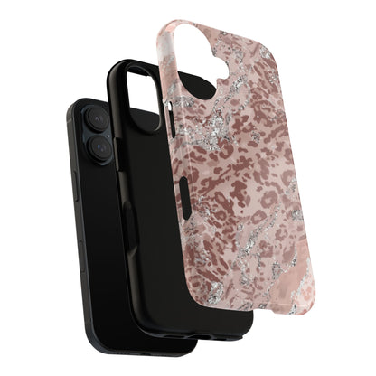Tropical Monstera Phone Case — Colorful Leaf Protective Tough Case
