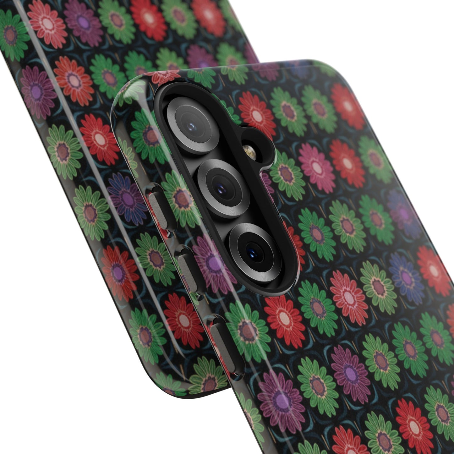 Copy of Floral Sunflower Tough Phone Case — Neutral Daisy Pattern Protective Cover