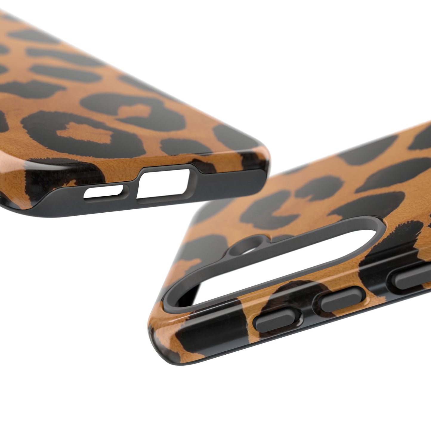 Leopard Print Tough Phone Case — Protective Animal Print iPhone Case