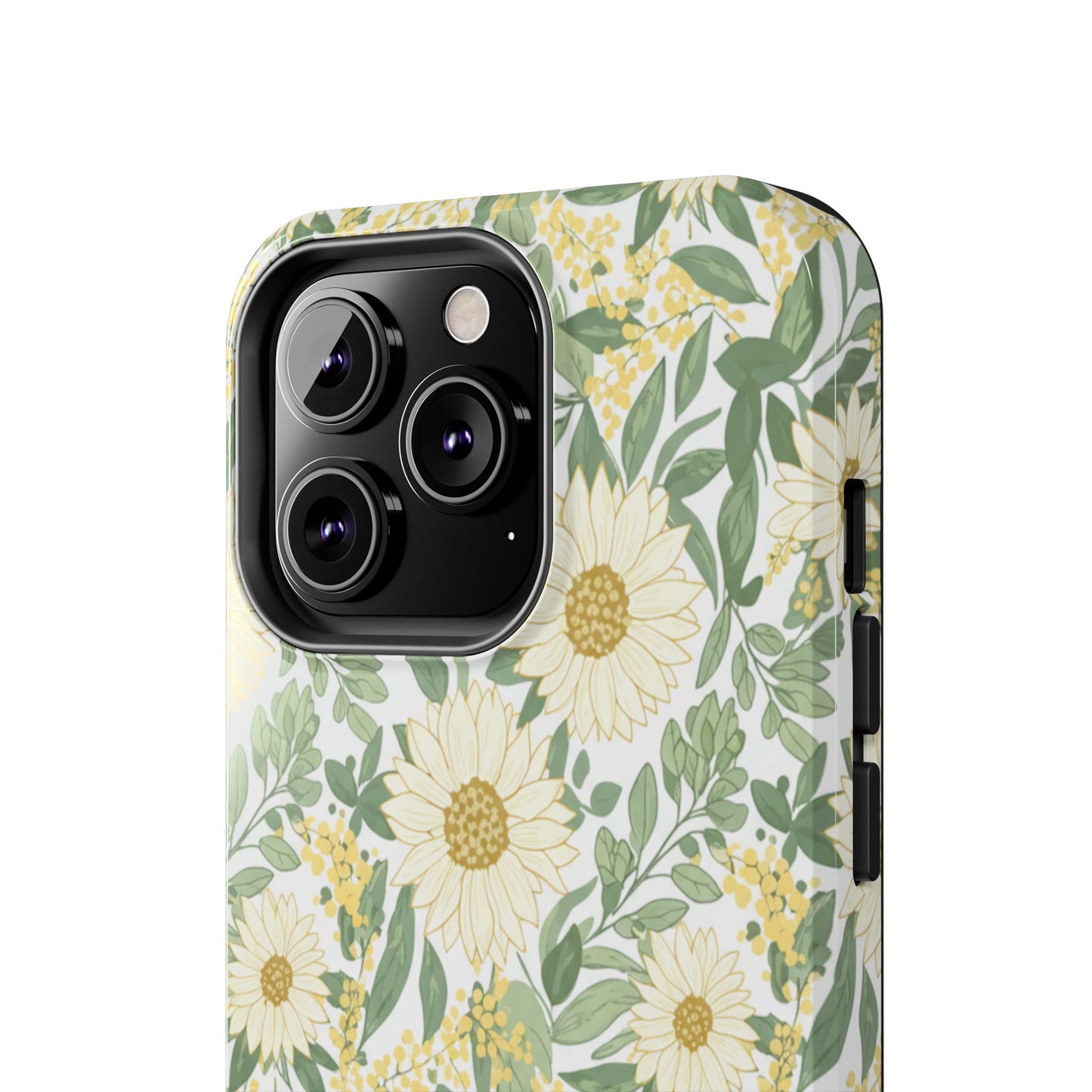 Daisy Meadow Tough Phone Case — Floral Protective Phone Cover