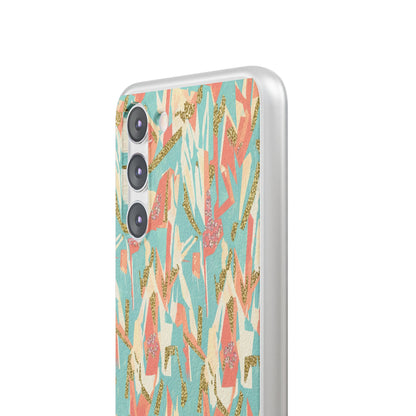 Pastel Abstract Floral Phone Case - Flexi Case