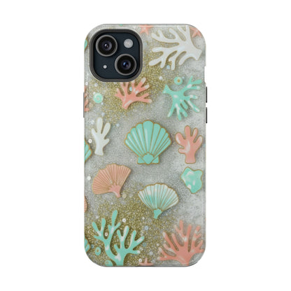 Seashell Coral Magnetic Impact Phone Case