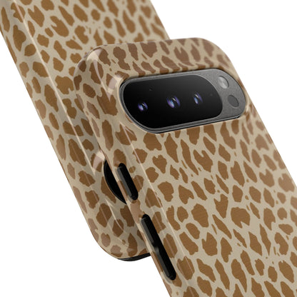 Leopard Print Tough Phone Case — Slim Protective Animal Pattern