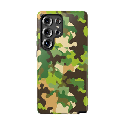 Camouflage Tough Phone Case — Military Camo Protective Cover