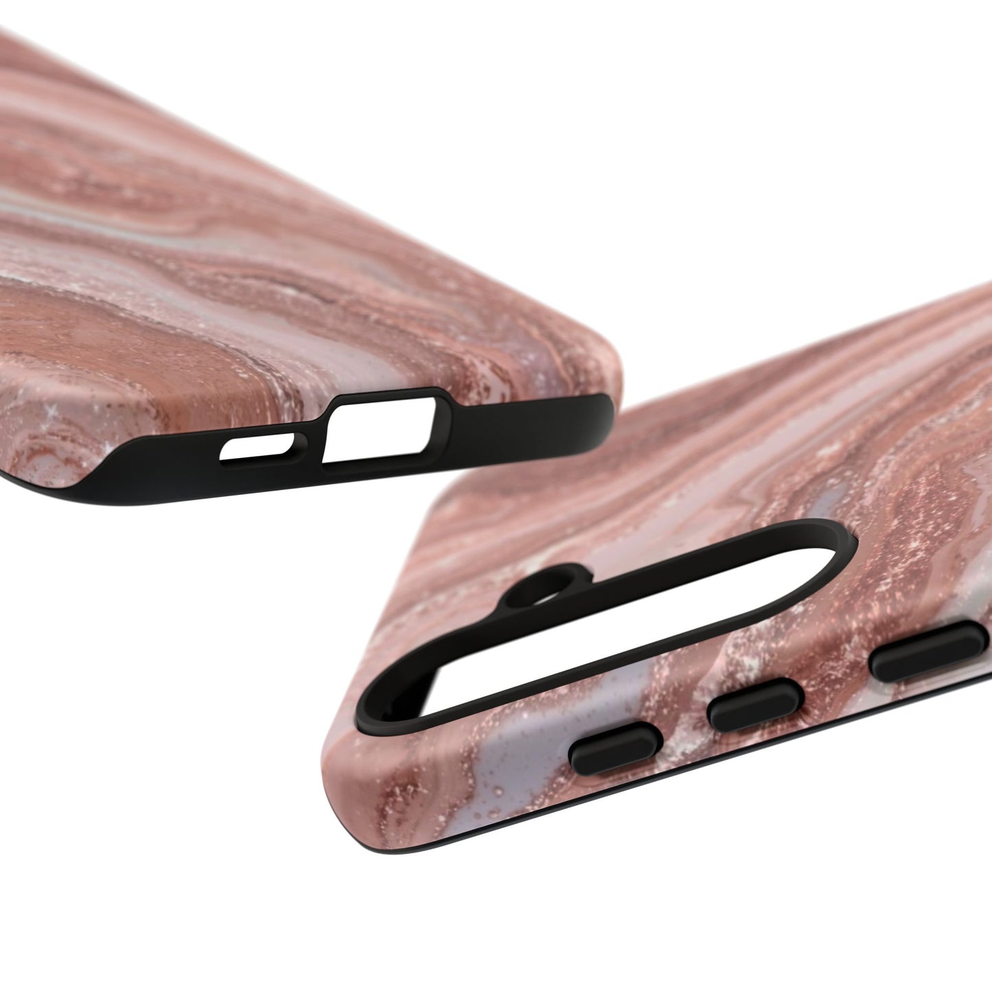 Rose Gold Marble Tough Phone Case