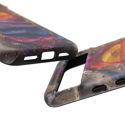 Phone Case — Colorful Sand Art Sunset Tough Protective Case