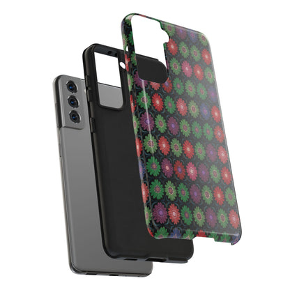 Copy of Floral Sunflower Tough Phone Case — Neutral Daisy Pattern Protective Cover