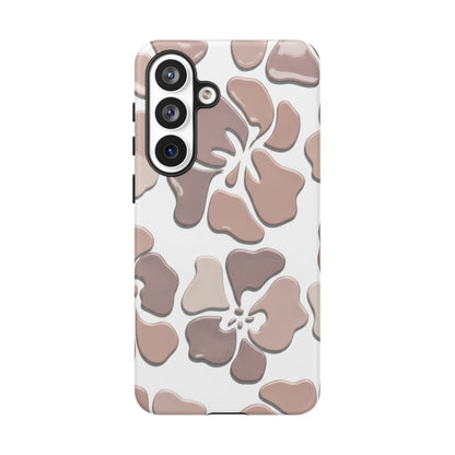Tough Cases — Neutral Floral Tough Phone Case