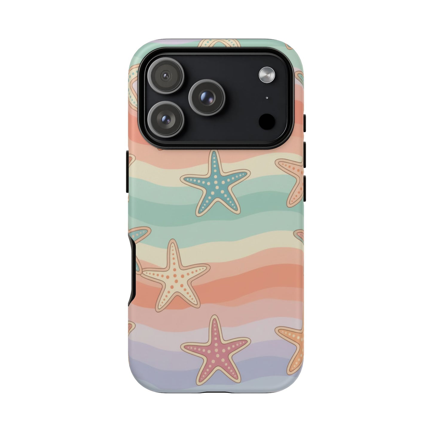 Starfish Wave Tough Phone Case — Pastel Beach Protective Cover