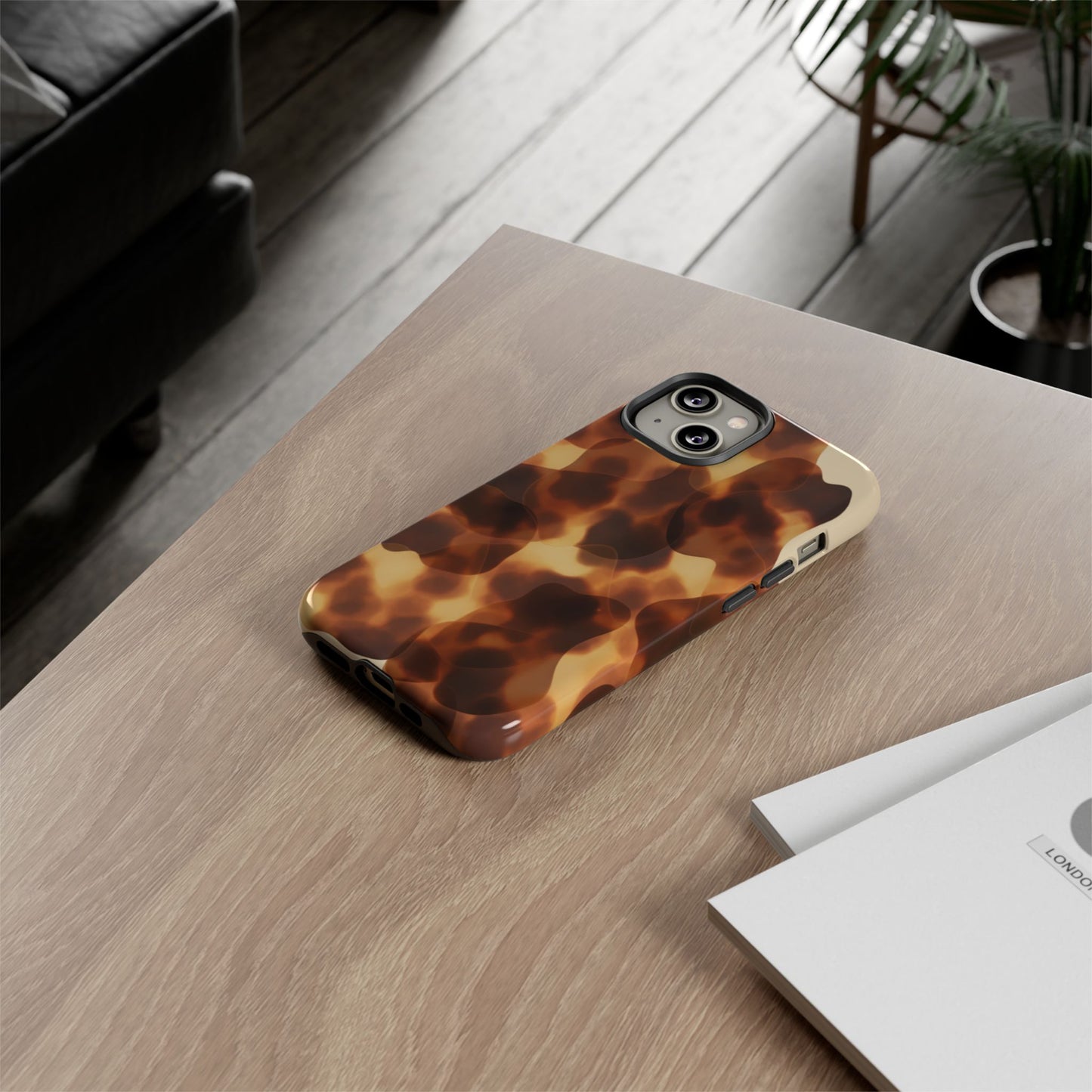 Tortoiseshell Phone Case — Tough Protective iPhone Cover