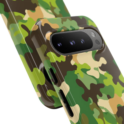 Camouflage Tough Phone Case — Military Camo Protective Cover