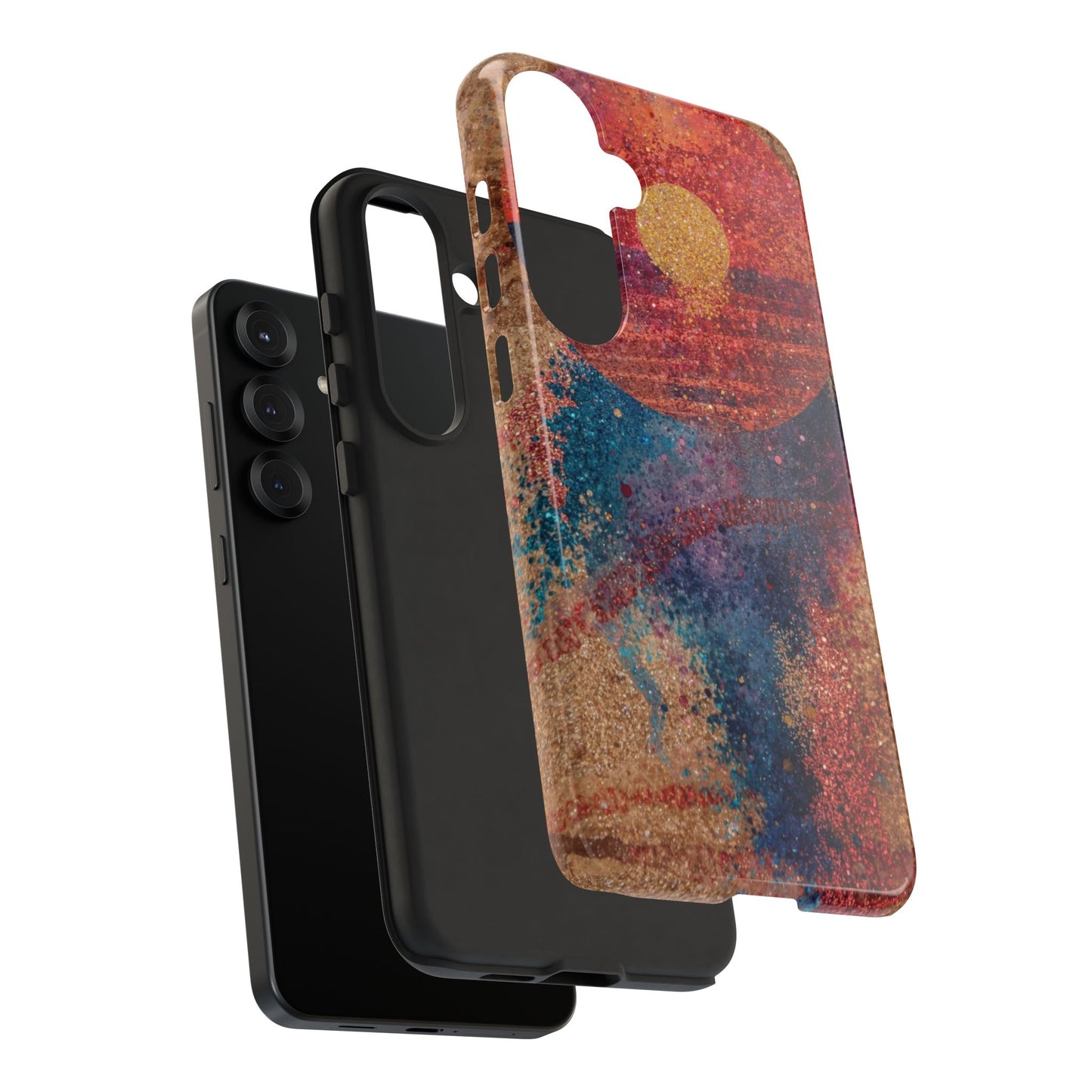 Retro Sunset Tough Phone Case