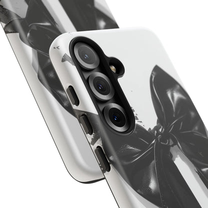 Phone Case — Black Bow Graphic Protective Cover