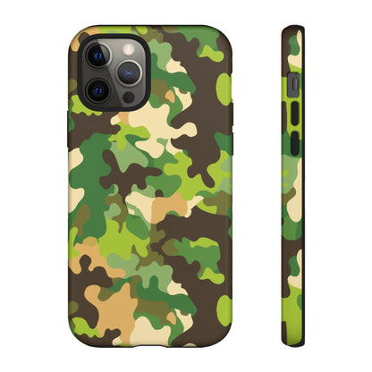 Camouflage Tough Phone Case — Military Camo Protective Cover