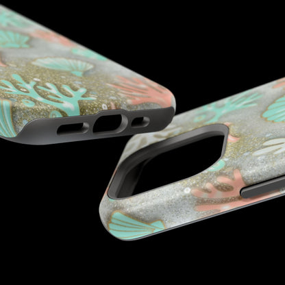 Seashell Coral Magnetic Impact Phone Case