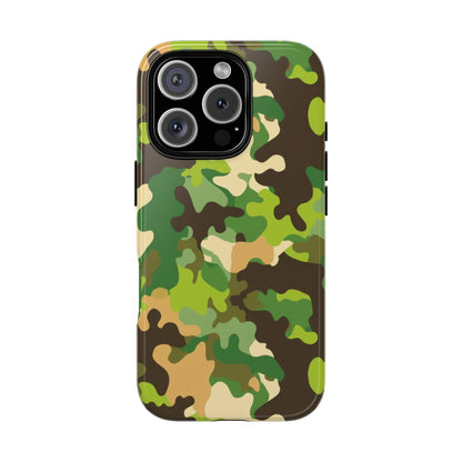 Camouflage Tough Phone Case — Military Camo Protective Cover