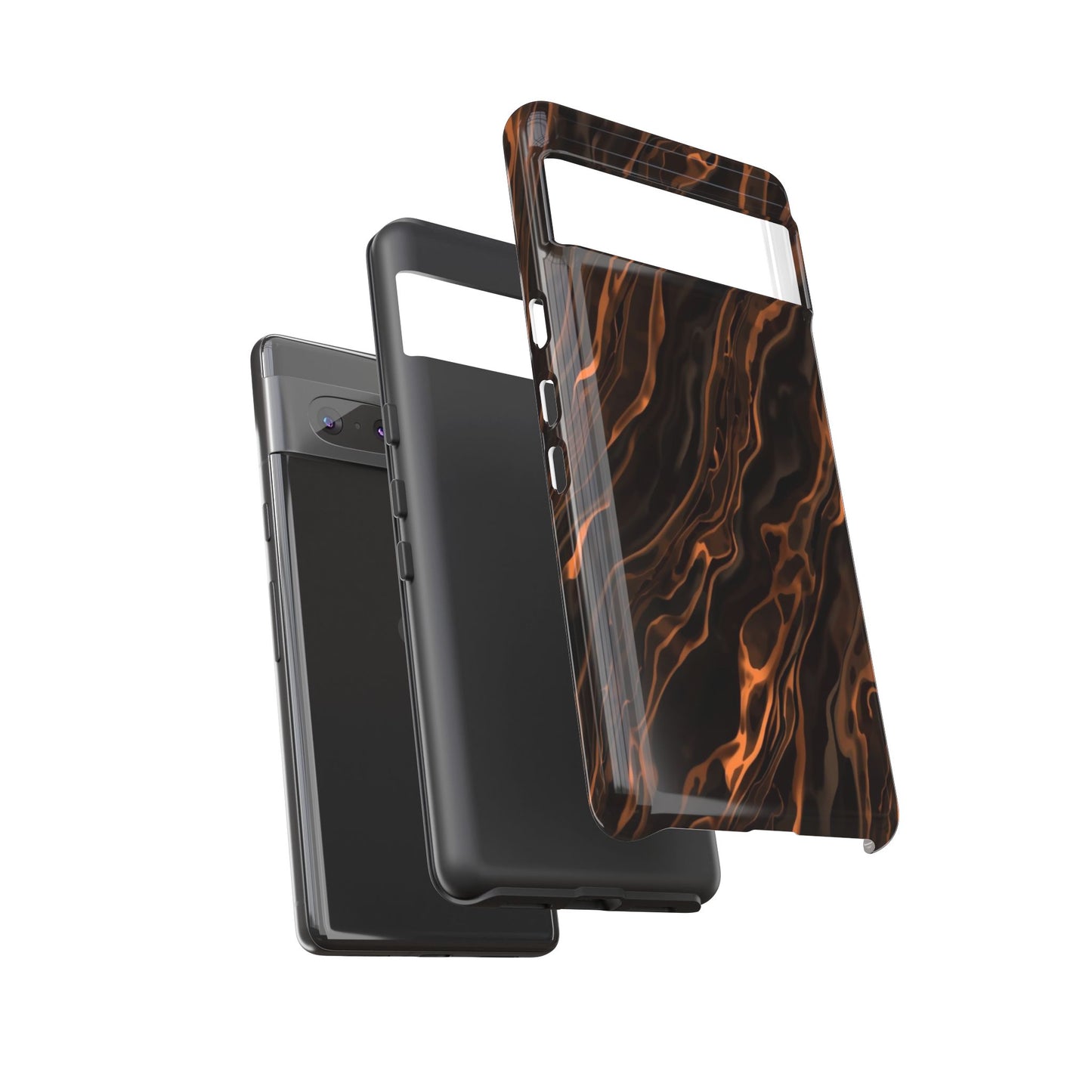 Copper Swirl Phone Case — Tough Protective iPhone Cover