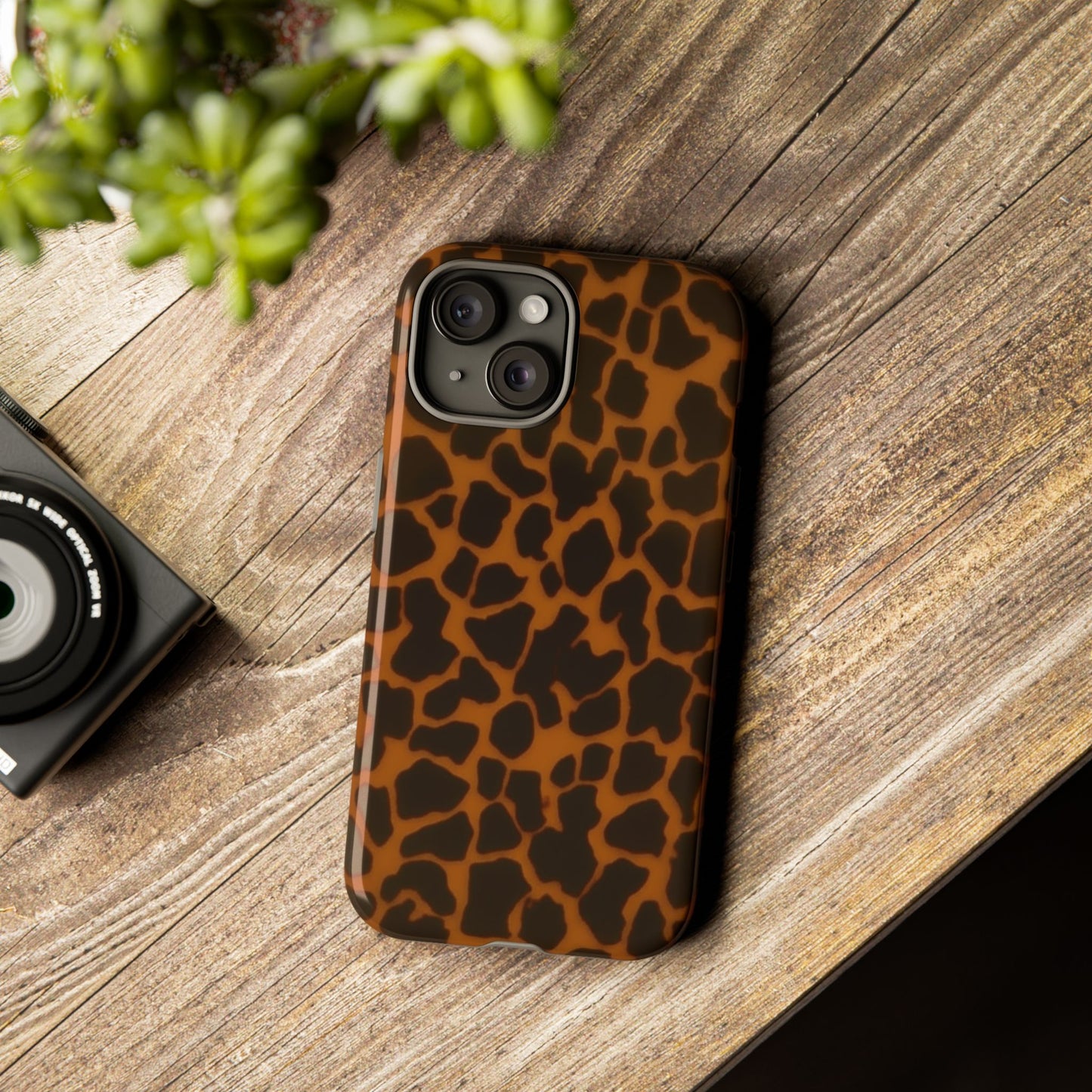 Leopard Print Tough Phone Case