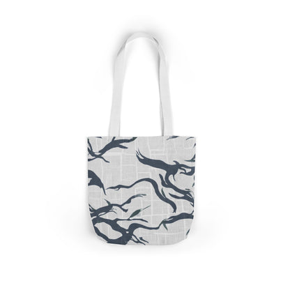 Botanical Canvas Tote Bag Print