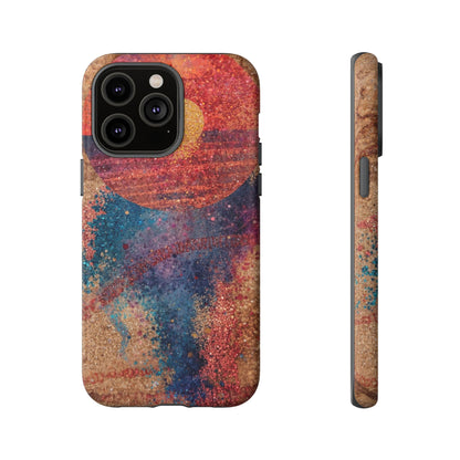 Retro Sunset Tough Phone Case
