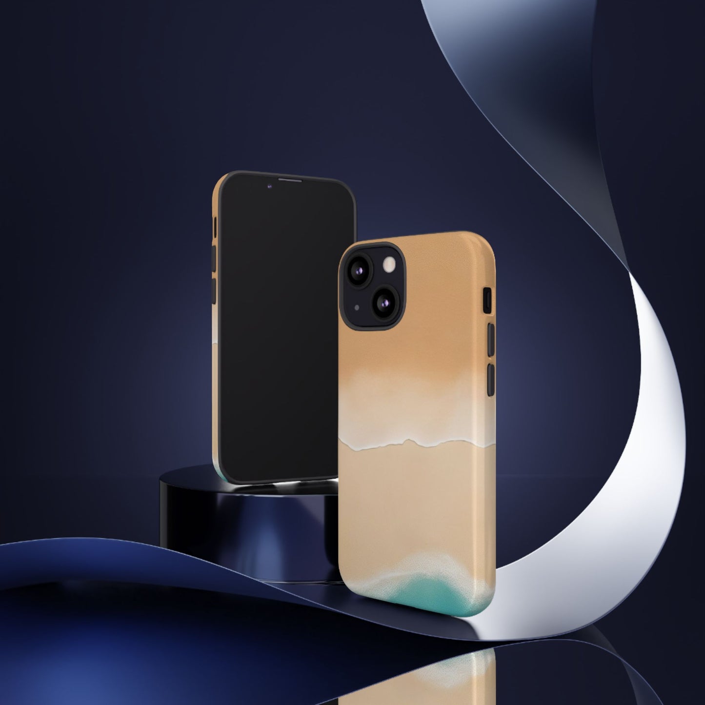 Ocean Shore Tough Phone Case — Beach Wave Protective Cover