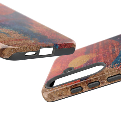 Retro Sunset Tough Phone Case