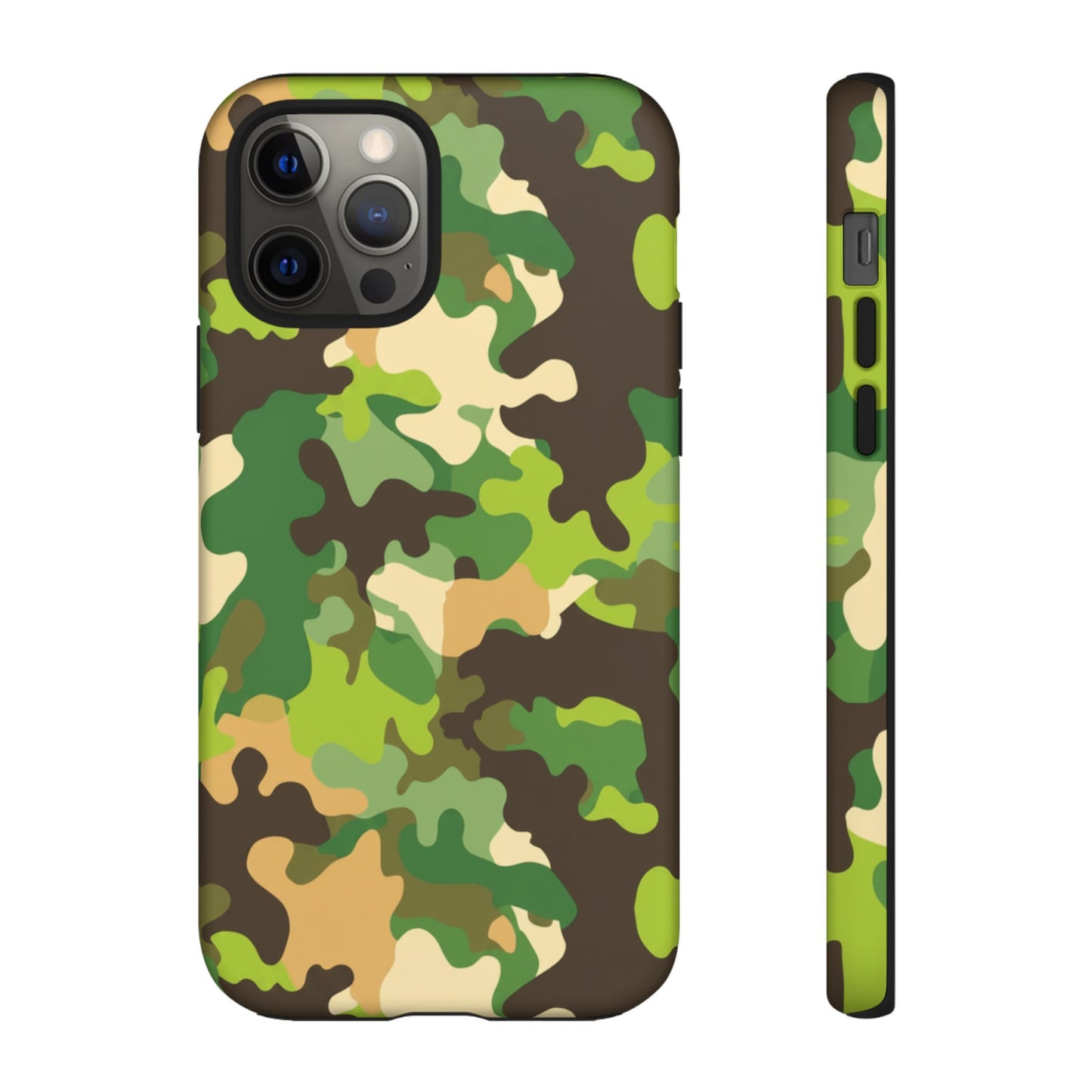 Camouflage Tough Phone Case — Military Camo Protective Cover