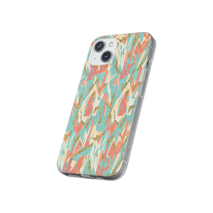 Pastel Abstract Floral Phone Case - Flexi Case