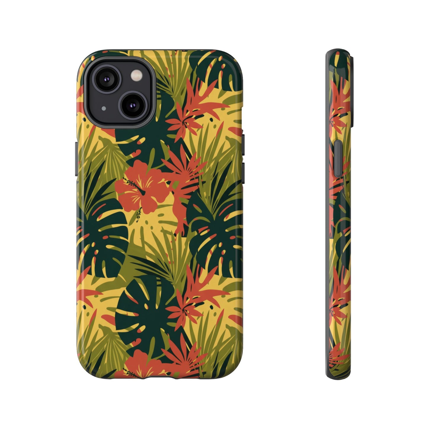 Tropical Hibiscus Phone Case — Durable Floral iPhone Protection