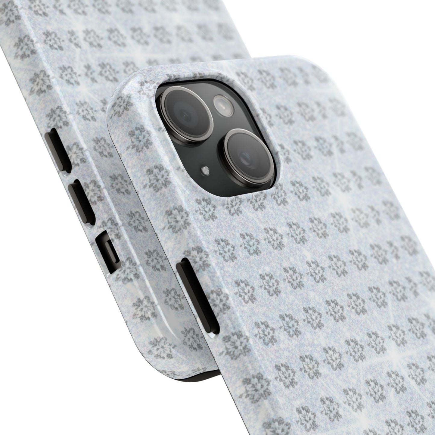 Tough Phone Case — Subtle floral Print Protective Cover