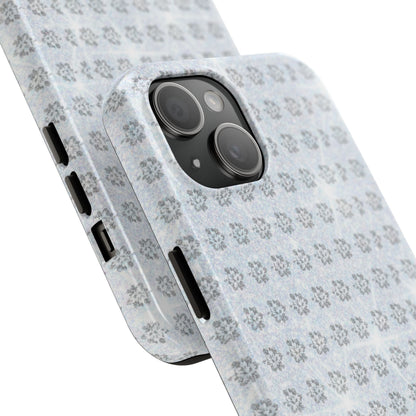 Tough Phone Case — Subtle floral Print Protective Cover