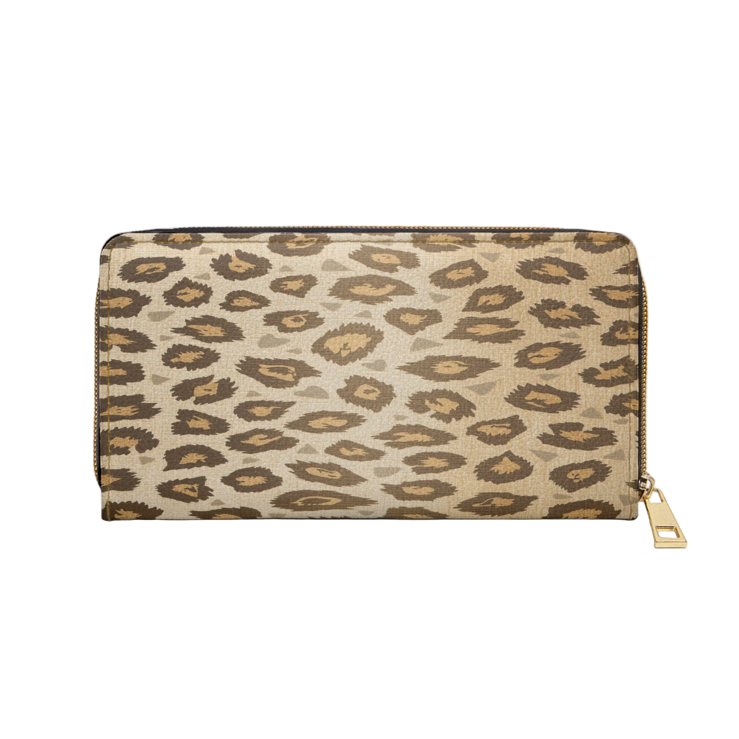 Women's Animal Print Wallet - Modern Zippered Wallet