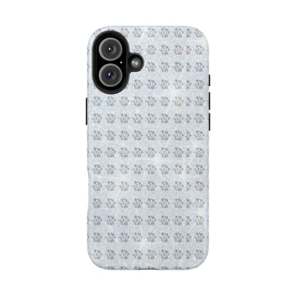 Tough Phone Case — Subtle floral Print Protective Cover