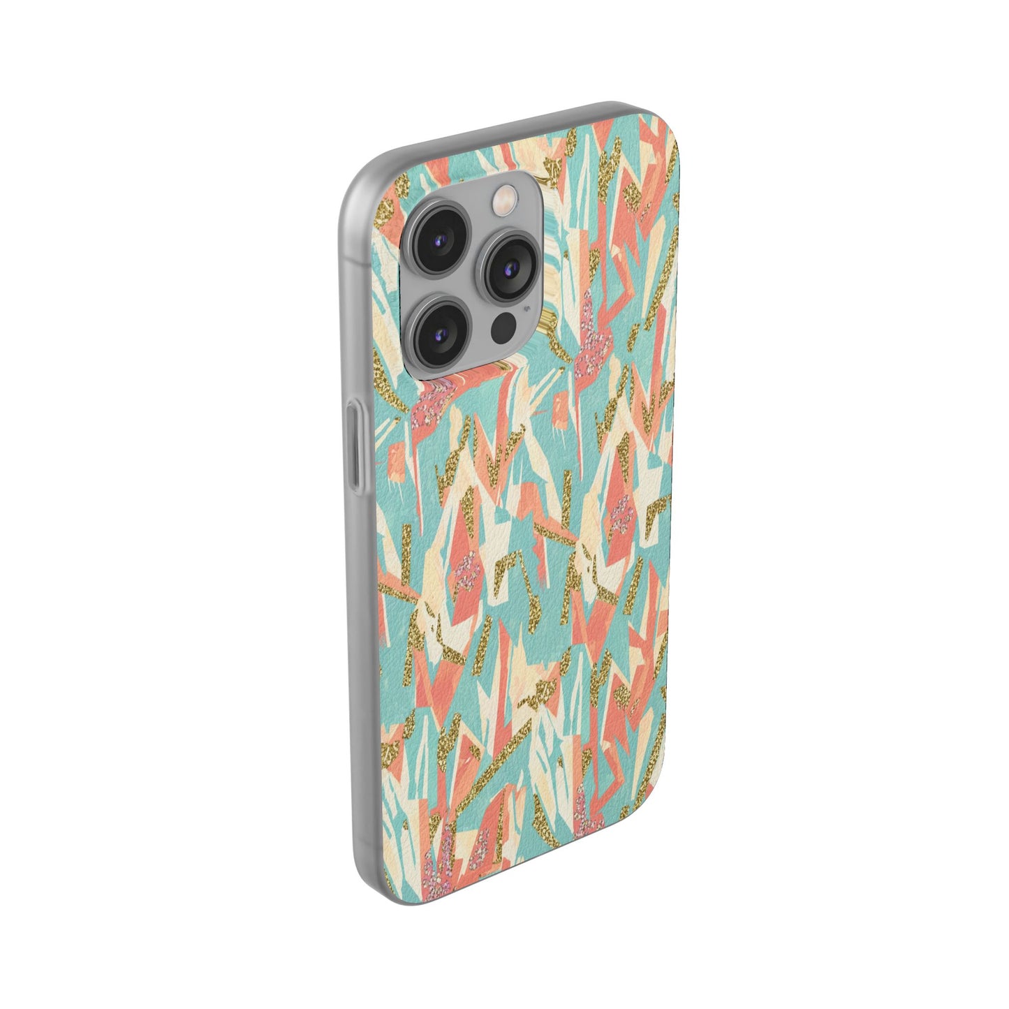 Pastel Abstract Floral Phone Case - Flexi Case