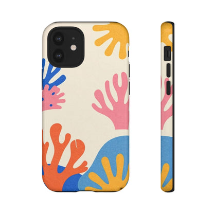 Tough Cases — Colorful Coral Pattern Phone Case