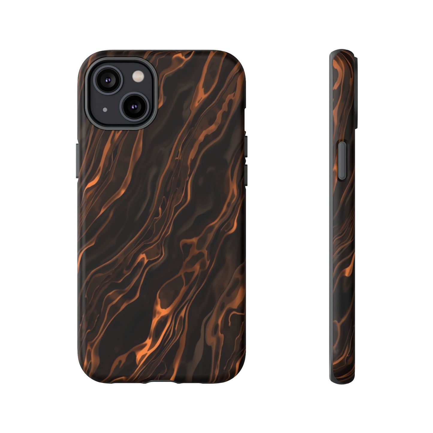Copper Swirl Phone Case — Tough Protective iPhone Cover