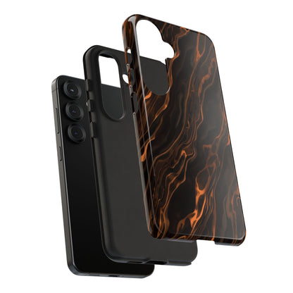 Copper Swirl Phone Case — Tough Protective iPhone Cover
