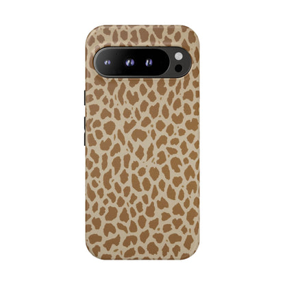 Leopard Print Tough Phone Case — Slim Protective Animal Pattern