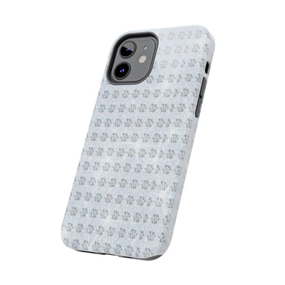 Tough Phone Case — Subtle floral Print Protective Cover