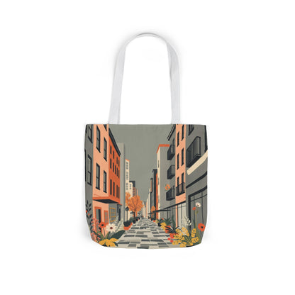 City Street Autumn Canvas Tote