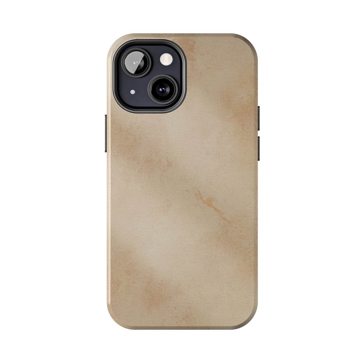Tough Phone Case — Vintage Beige Marble Protective Phone Cover
