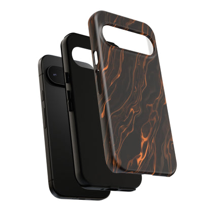 Copper Swirl Phone Case — Tough Protective iPhone Cover